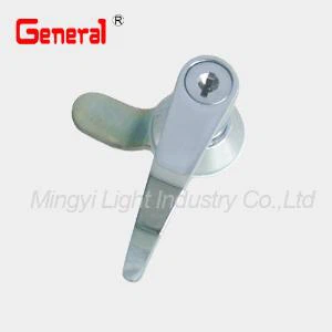 60015 L Griffverriegelung, Refrigerater Riegel, Panel-Verriegelung mit hell verchromt und verschiedenen Cam Hebel Optios